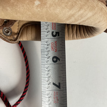 Vintage Vasque Mens Mountaineering Boots 8.5 A Hiking Rough Out Suede