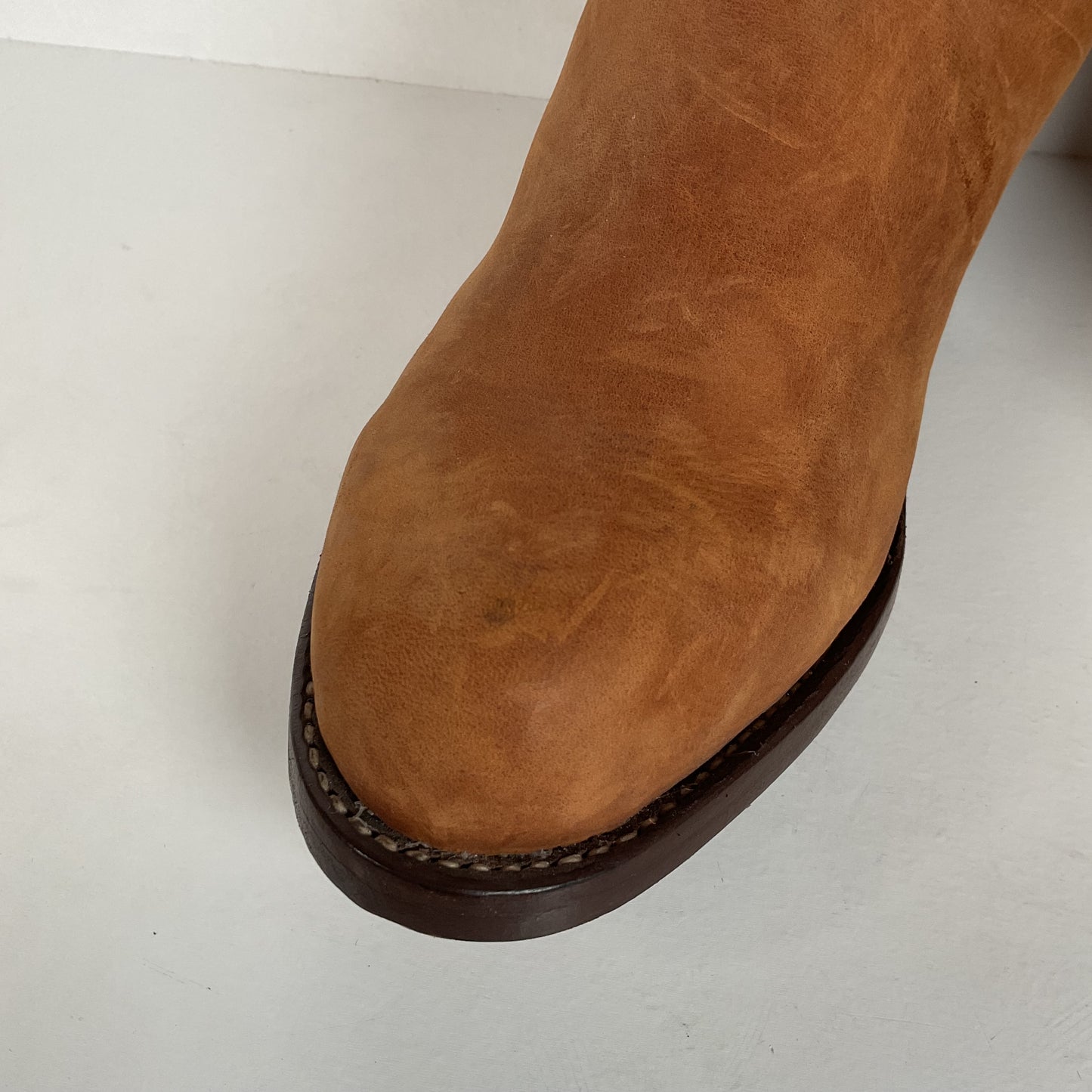 Stewart Fine Handmade Cowboy Boots | Nubuck | Custom | Men’s 6 EE | Women’s ￼7