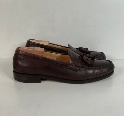Alden Moccasin Tassel Loafer 10 D Cigar Brown