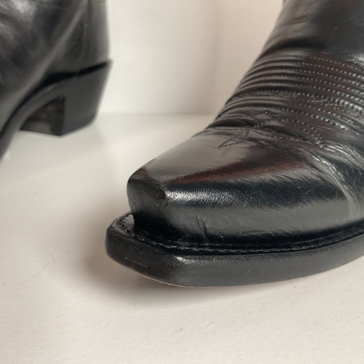 Lucchese 1883 Buffalo Calf Cowgirl Boots | Snip Toe | Women’s 6.5 B