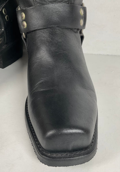 Vintage Santa Fe Harness Boots | USA Made | Men’s 9.5 D