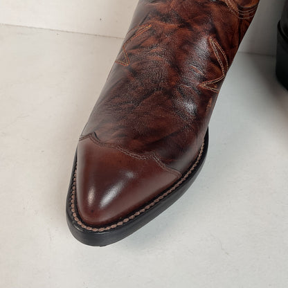 Texas Imperial Wingtip Cowboy Boots | USA Made | Men’s 6.5 | Women’s 7.5
