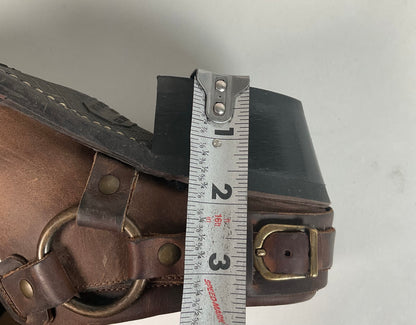 Frye Women’s Western Mule Clogs 7 M USA Made Gaucho Harness
