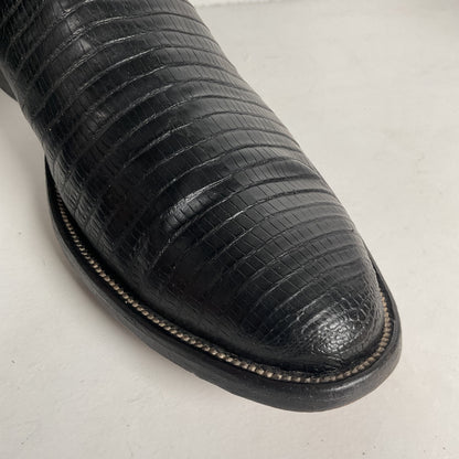 Vintage Rocky Carroll Cowboy Boots | Teju Lizard | Custom | Men’s 10