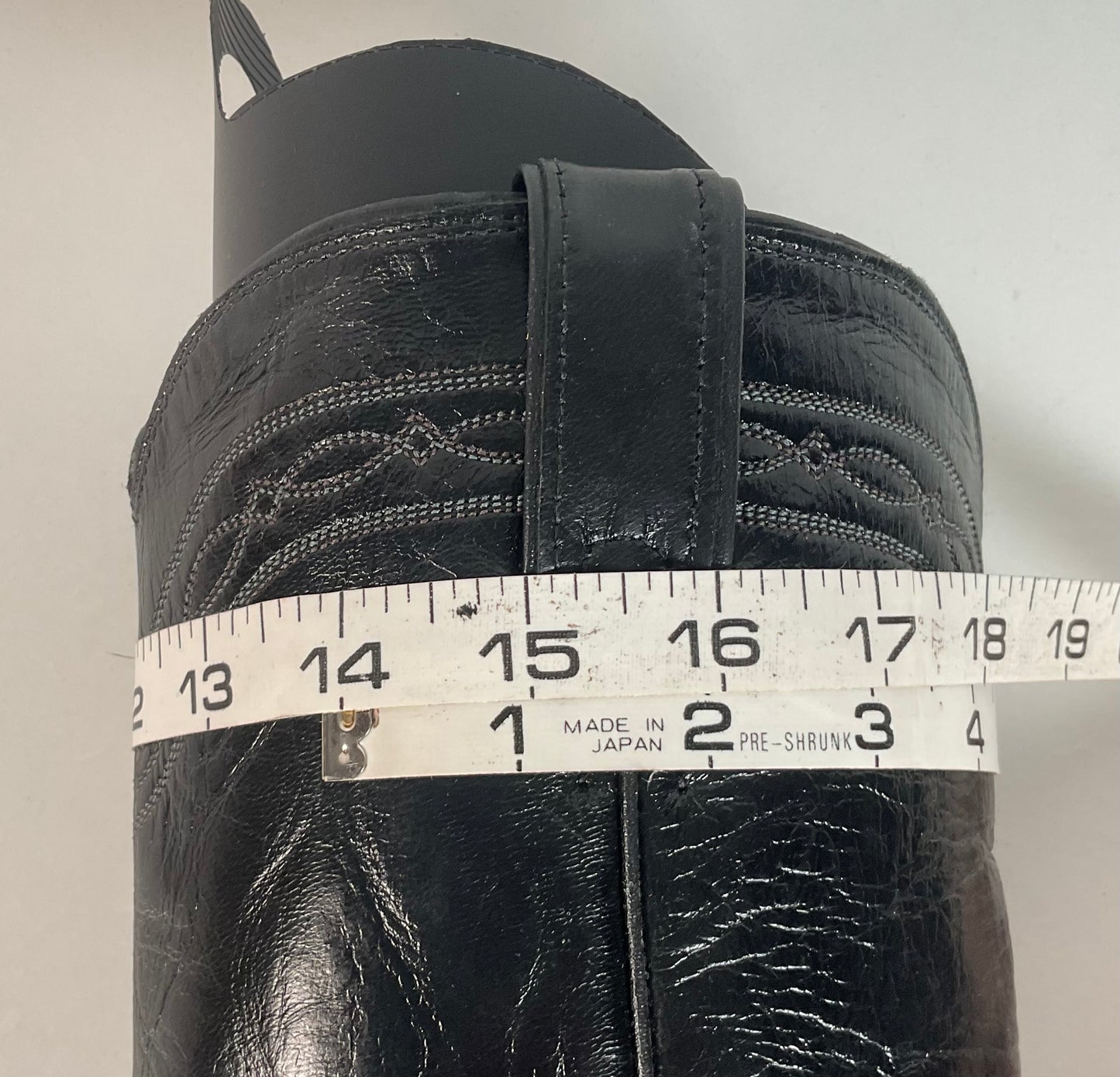 Justin Full Ostrich Quill Roper Boots | Exotic | USA Made | Men’s 8.5 D