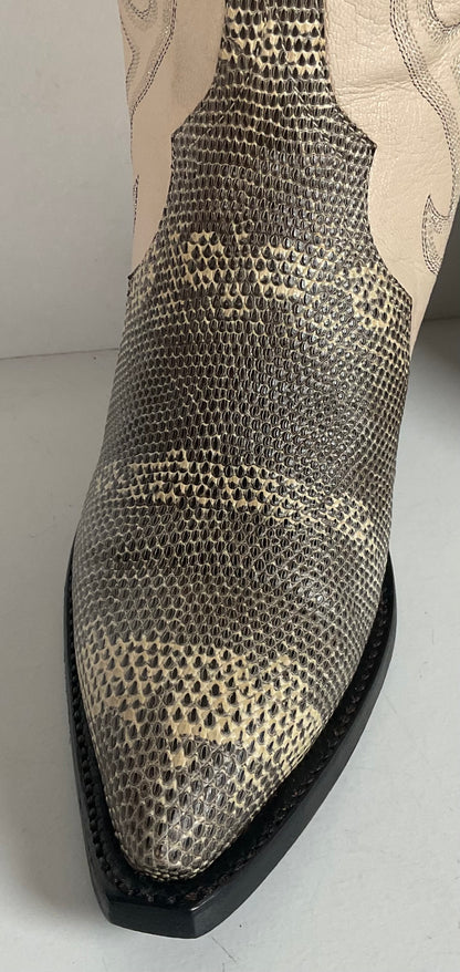 Vintage Ringtail Lizard Cowgirl Boots | USA Made | Custom | 1980s | Women’s 6 B