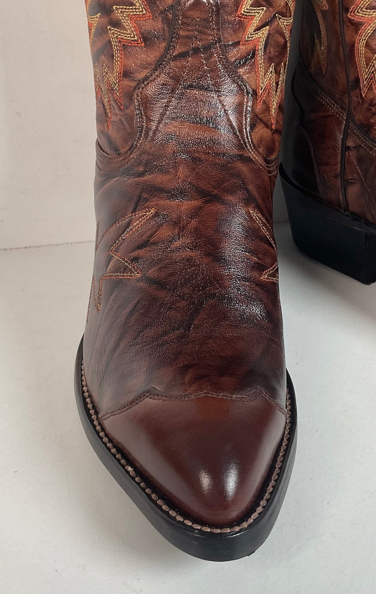 Texas Imperial Wingtip Cowboy Boots | USA Made | Men’s 6.5 | Women’s 7.5