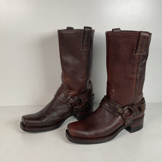 Frye Belted Harness Boots | USA Made | Retired | Women’s 9 M
