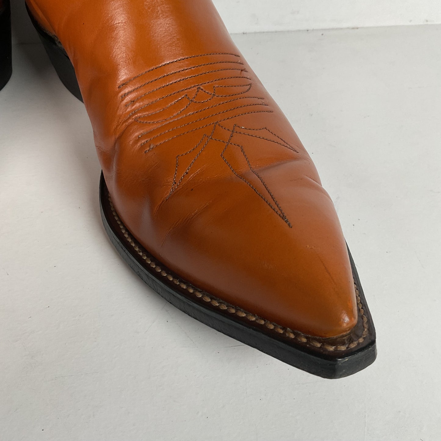Vintage Justin Fort Worth Cowboy Boots | X Toe | 1960s-1970s | Men’s 9 D