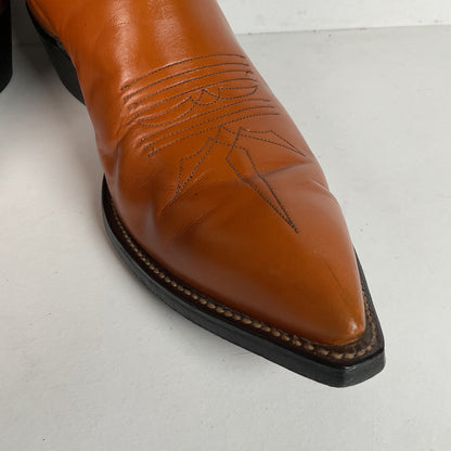 Vintage Justin Fort Worth Cowboy Boots | X Toe | 1960s-1970s | Men’s 9 D