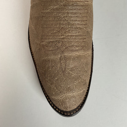 Vintage Tony Lama Elephant Cowboy Boots | Exotic | Gold Label | Men’s 9 D