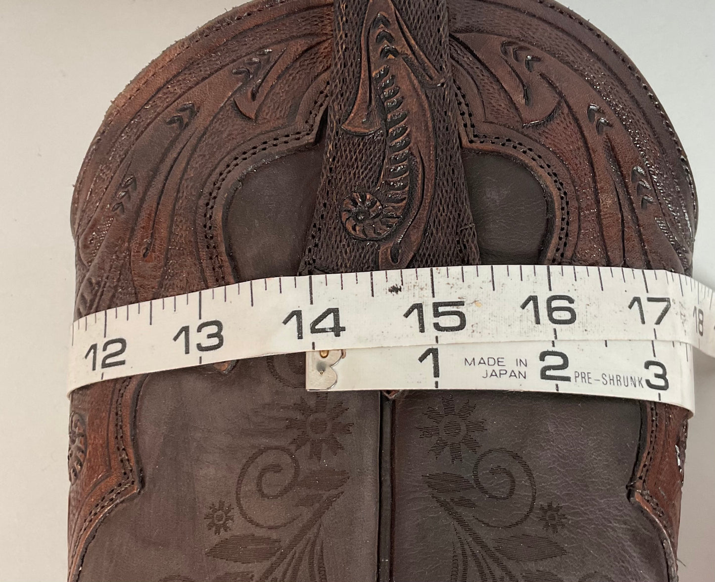 Western Harness Cowgirl Boots | Tooled | Women’s 9.5