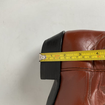 Vintage Sanders Cowboy Boots | Narrow | Brown | Men’s 11 B