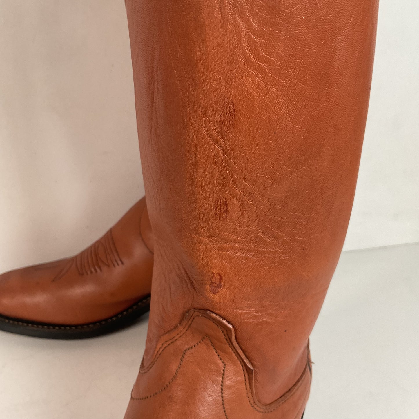Olathe Mule Skin Cowboy Boots | USA Made | Narrow | Men’s 9 B