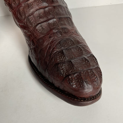 McClintock Hornback Caiman Cowboy Boots | Exotic | Men’s 9 D