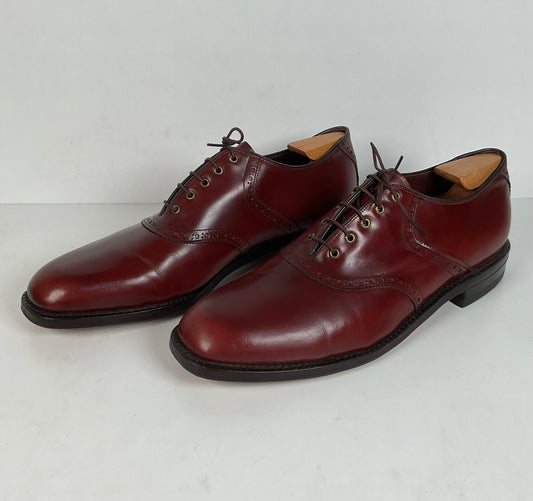 Vintage Johnston Murphy Saddle Shoes | Calfskin | USA Made | Men’s 12 C
