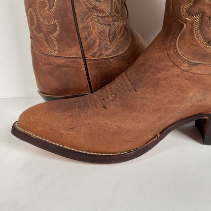 Vintage Justin Bay Apache Cowboy Boots | USA Made | Men’s 8 EE