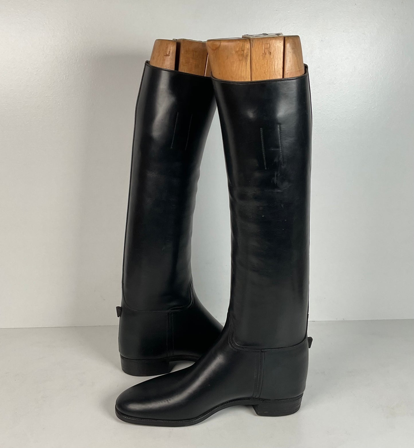Vintage Peal & Co Polo Riding Boots | Wooden Form | Vanderbilt | King George