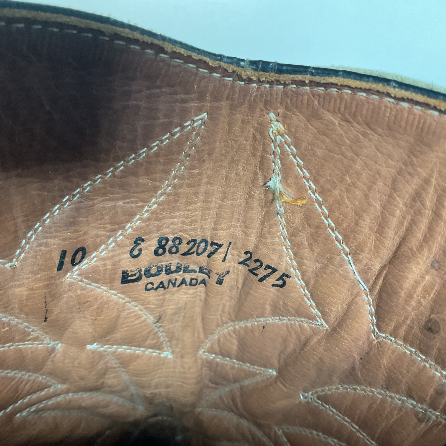 Vintage Boulet Cowboy Boots | 1960s Era | Made In Canada | Men’s 10 E