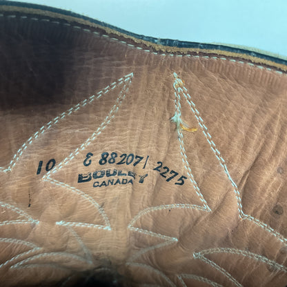 Vintage Boulet Cowboy Boots | 1960s Era | Made In Canada | Men’s 10 E