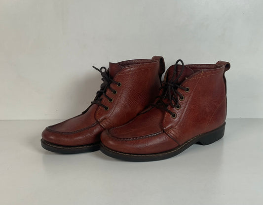 Vintage Gokey Moccasin Chukka Boots Men’s 7 D Bison Hide