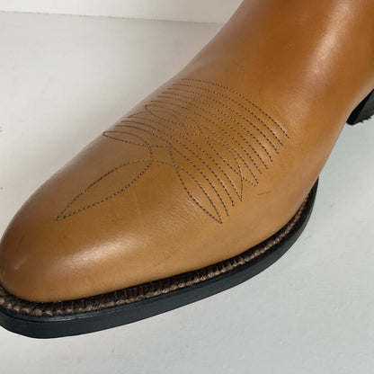 Vintage 1960s Justin Cowboy Boots 11.5 D Hand Lasted Old Fort Worth Label