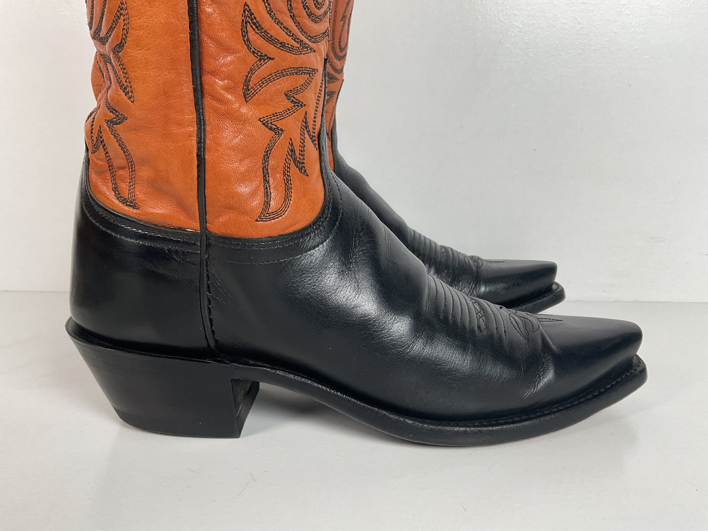 Lucchese 1883 Buffalo Calf Cowgirl Boots | Snip Toe | Women’s 6.5 B