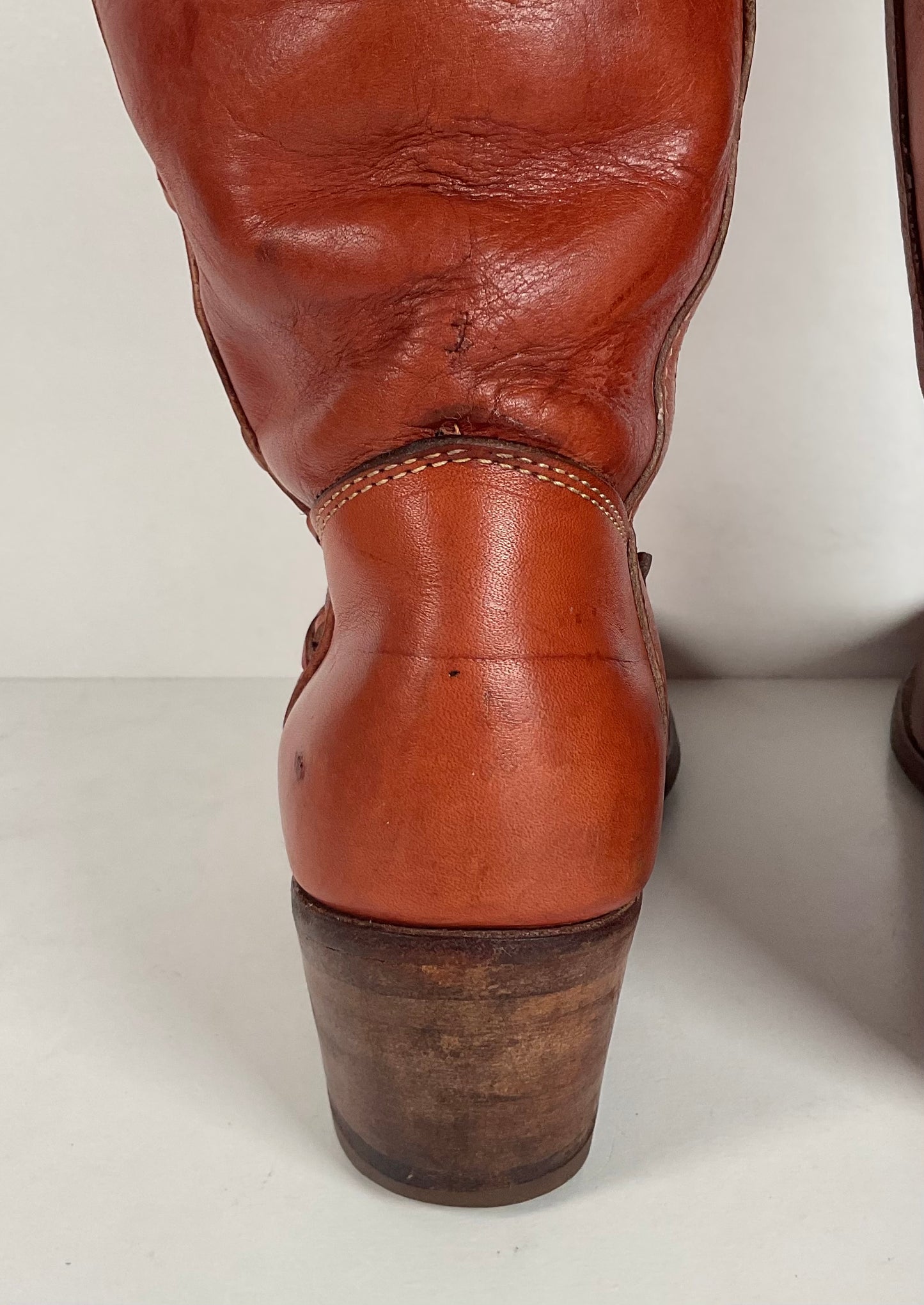 Vintage Dexter Campus Boots | Distressed | Braided | USA Made | Women’s 10 M