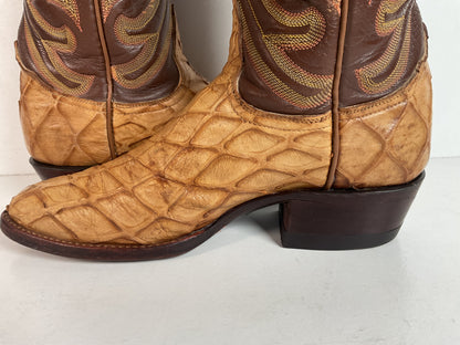 Vintage Tony Lama El Rey Anteater Boots — Men’s 5 | Women’s 6