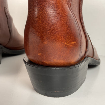 Lucchese Western Side Zip Boots | Ankle | Classics Handmade | 10.5 EE