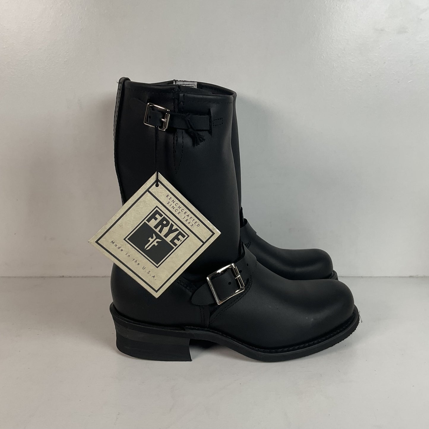 Frye 12 R Harness Boots | Black | Women’s 8.5 M