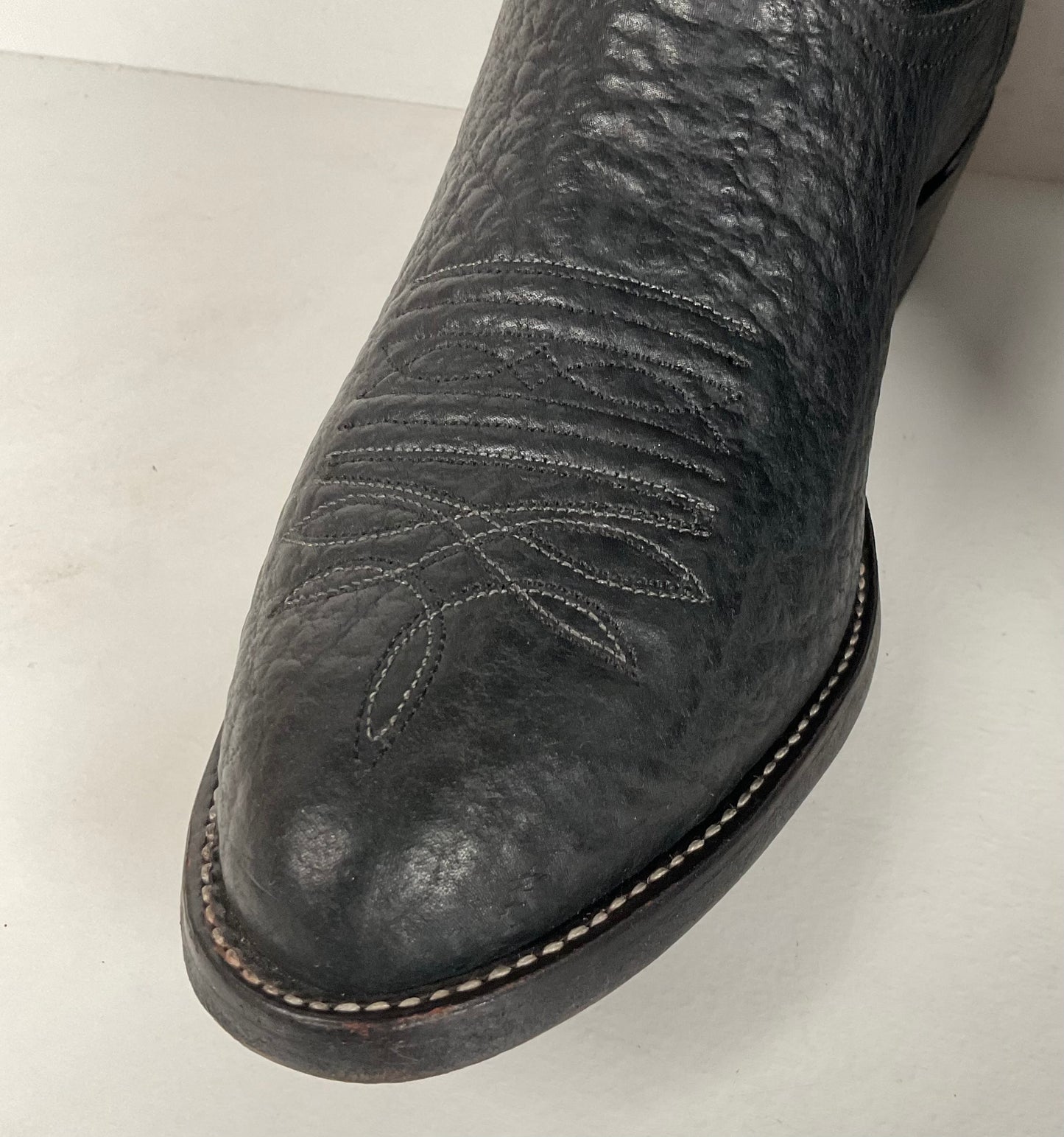 Nocona Bullhide Cowboy Boots | USA Made | Black | Men’s 8.5 EE