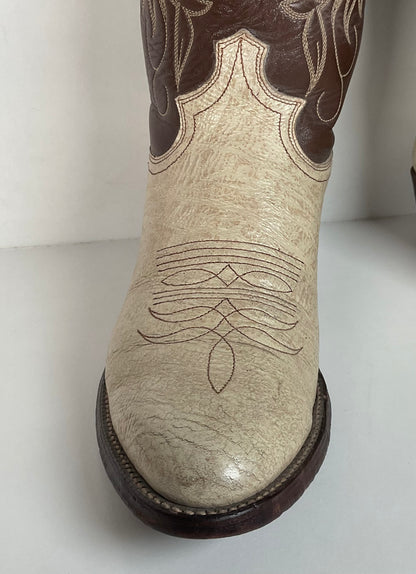 Vintage Justin Exotic Antelope Cowboy Boots | USA Made | Men’s 8 D