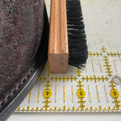 Tony Lama Men’s Vintage Chocolate Elephant Cowboy Boots 8.5 D USA Made Exotic