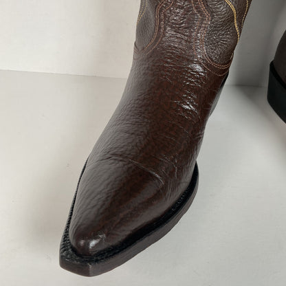 Vintage Acme Cowboy Boots | 1960s | Brown | Narrow | Men’s 8 | Women’s 9