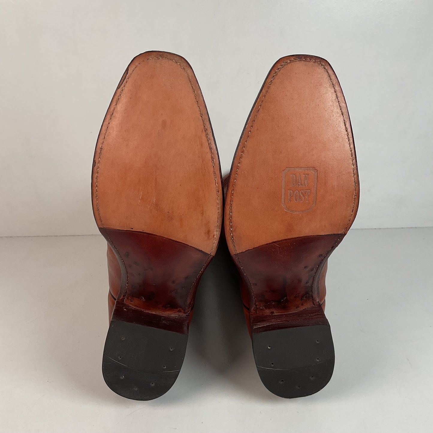 Vintage Dan Post French Toe Cowboy Boots | 1970s | 10.5 D