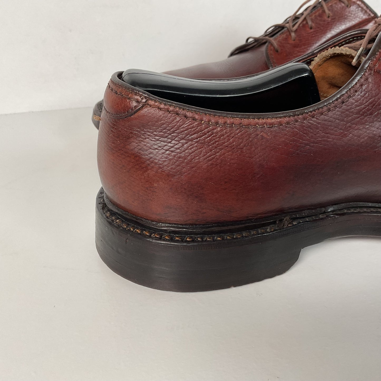 Vintage Florsheim Imperial Kenmoor Derby Shoes | Plain Toe | Men’s 9 D
