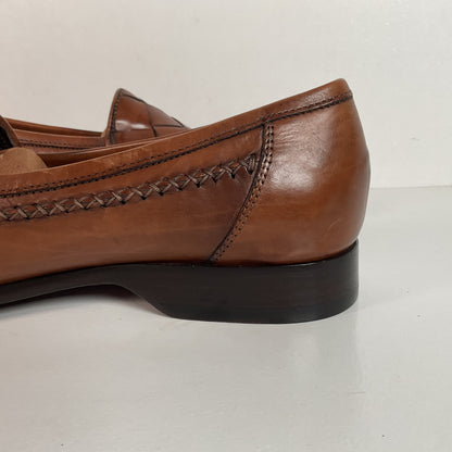 Cole Haan Bragano Loafers | Cristallo | Basket Weave | 8.5 M