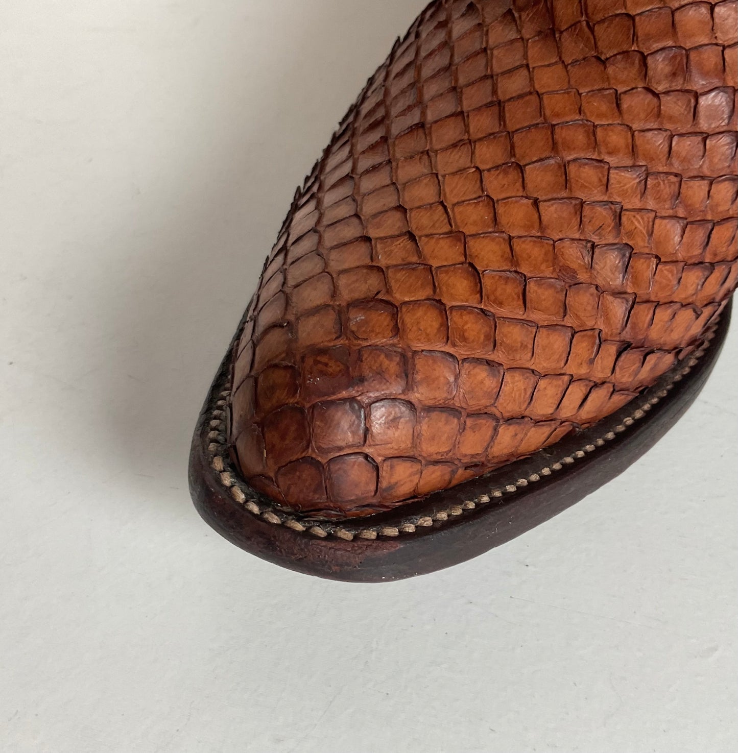 Exotic Anaconda Snakeskin Cowboy Boots Mexico 28.5 | US Men’s 10.5