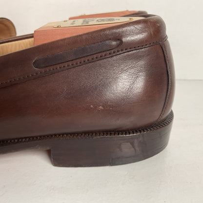 Alden Moccasin Tassel Loafer 10 D Cigar Brown