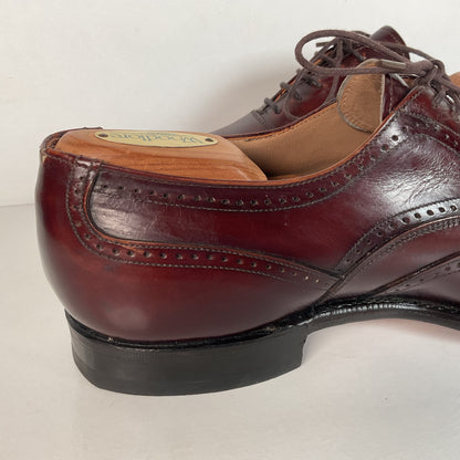 Vintage Johnston Murphy Aristocraft Oxford Shoes 8.5 D USA (2) Pairs USA Made