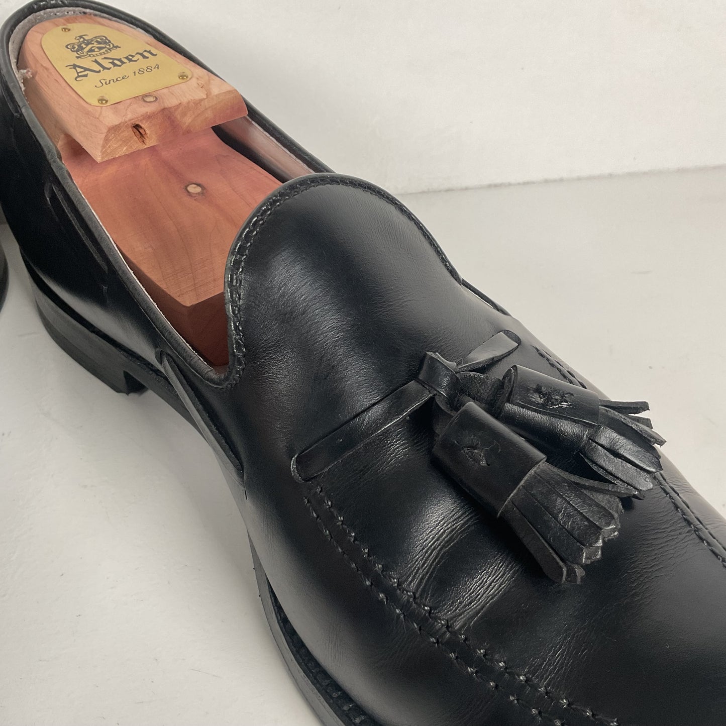 Alden 660 | Tassel Loafer | Black Calfskin | Men’s 10.5 D