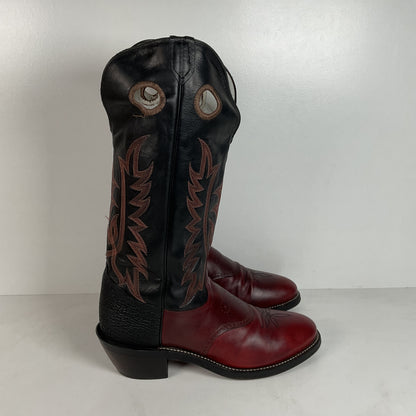 Tony Lama Renegade Buckaroo Boots | Shark Skin Heel | Exotic | USA Made | 13 B