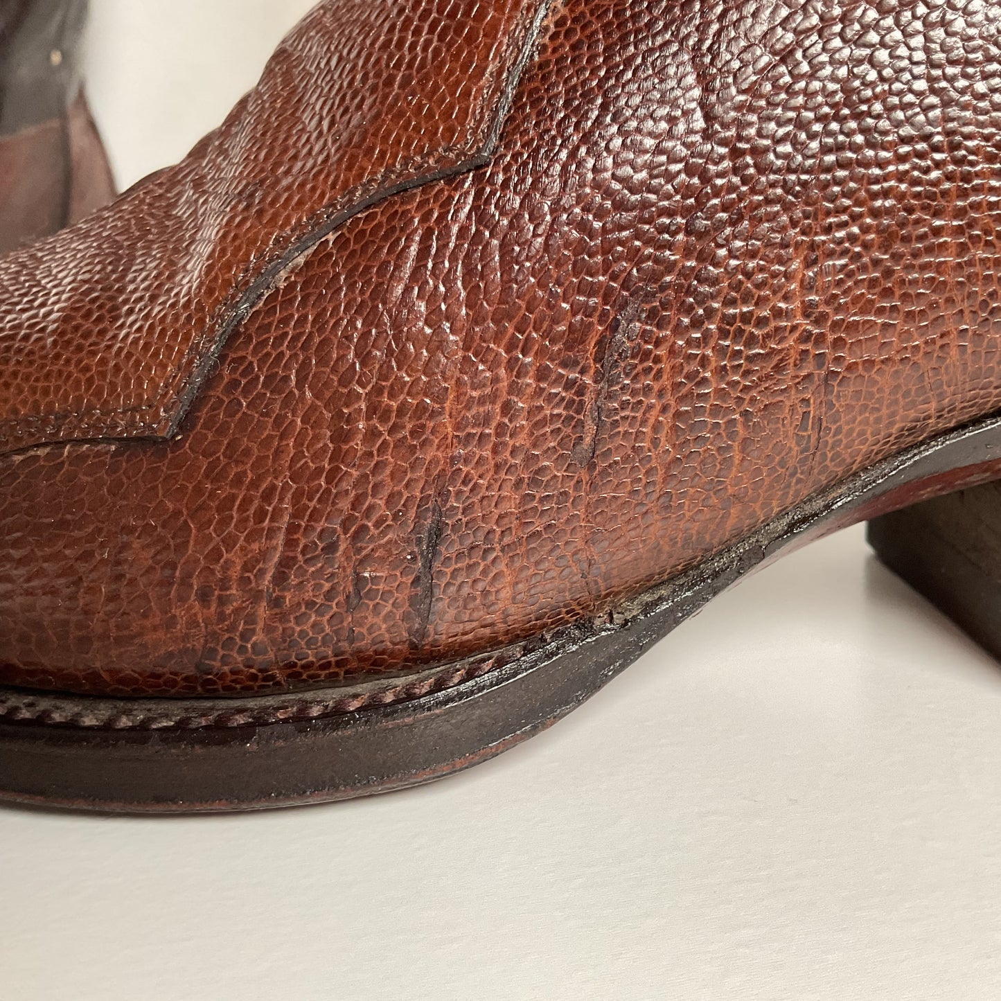 Vintage Cuadra Ostrich Leg Cowboy Boots | Exotic | Men’s 10.5