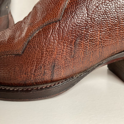 Vintage Cuadra Ostrich Leg Cowboy Boots | Exotic | Men’s 10.5