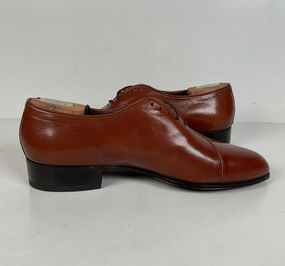 Vintage Florsheim Oxford Shoes | 1960s-1970s | Narrow | Men’s 8 C