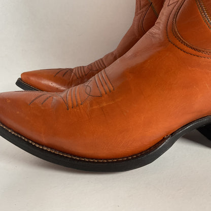Vintage Tony Lama Cowboy Boots | X Toe | 1950s | Men’s 7.5 D
