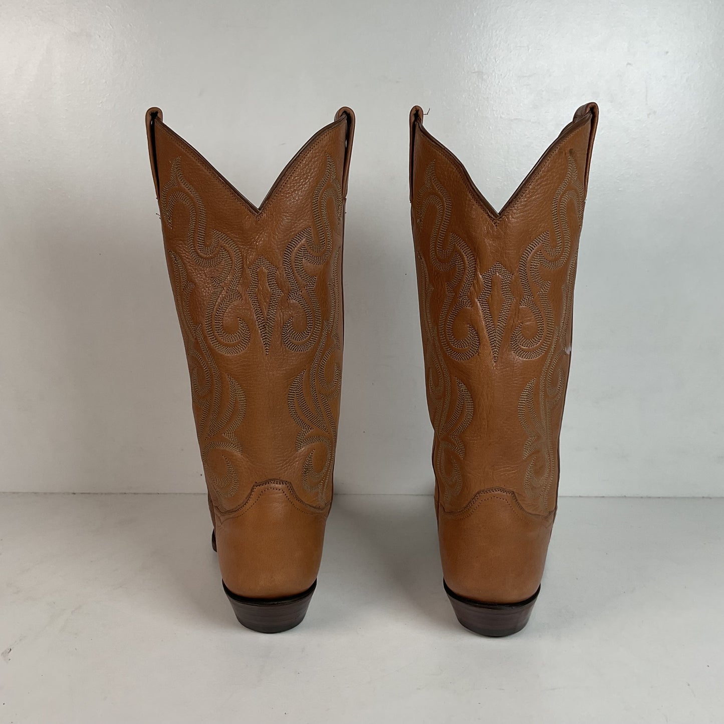 Vintage Sanders Cowgirl Boots 6.5 B Snip Toe Hand Crafted