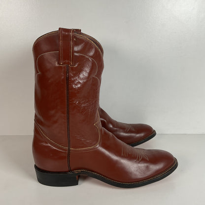 Vintage Tony Lama Calf Skin Roper Boots | Gold Label | Cowboy | Men’s 11.5 A