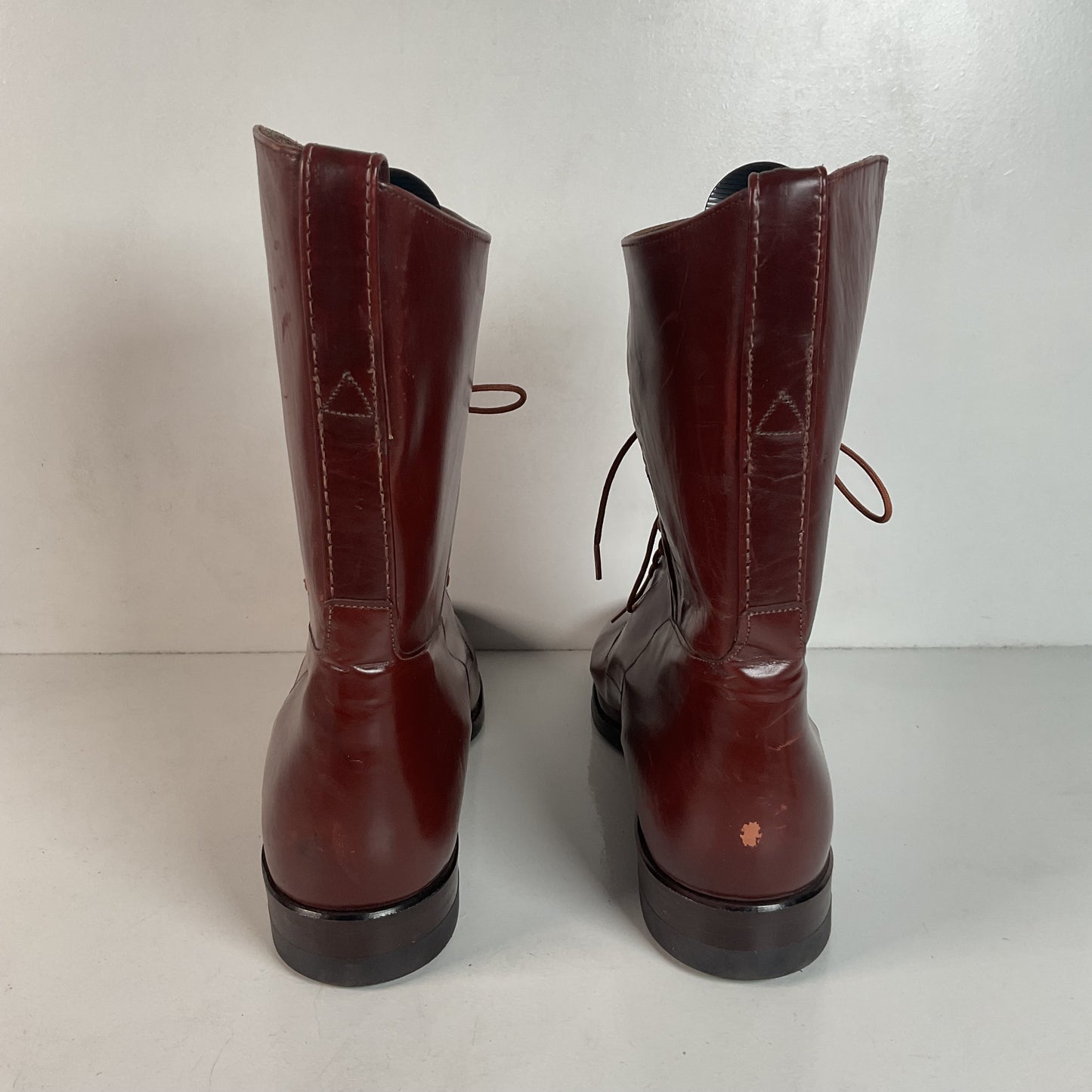 Vintage Justin Jodhpur Lace-Up Boots | Military Style | USA Made | Men’s 12 B